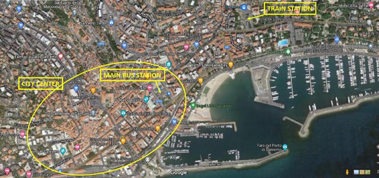 Casa Fiorenza Parcheggio Privato Sanremo Exteriér fotografie