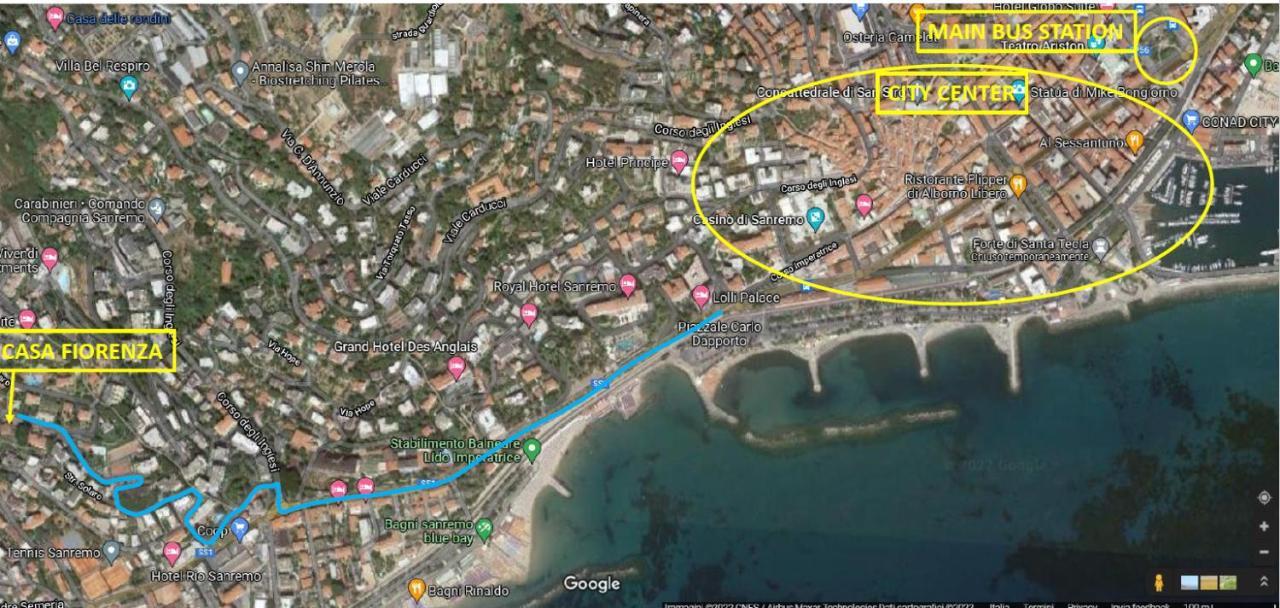 Casa Fiorenza Parcheggio Privato Sanremo Exteriér fotografie
