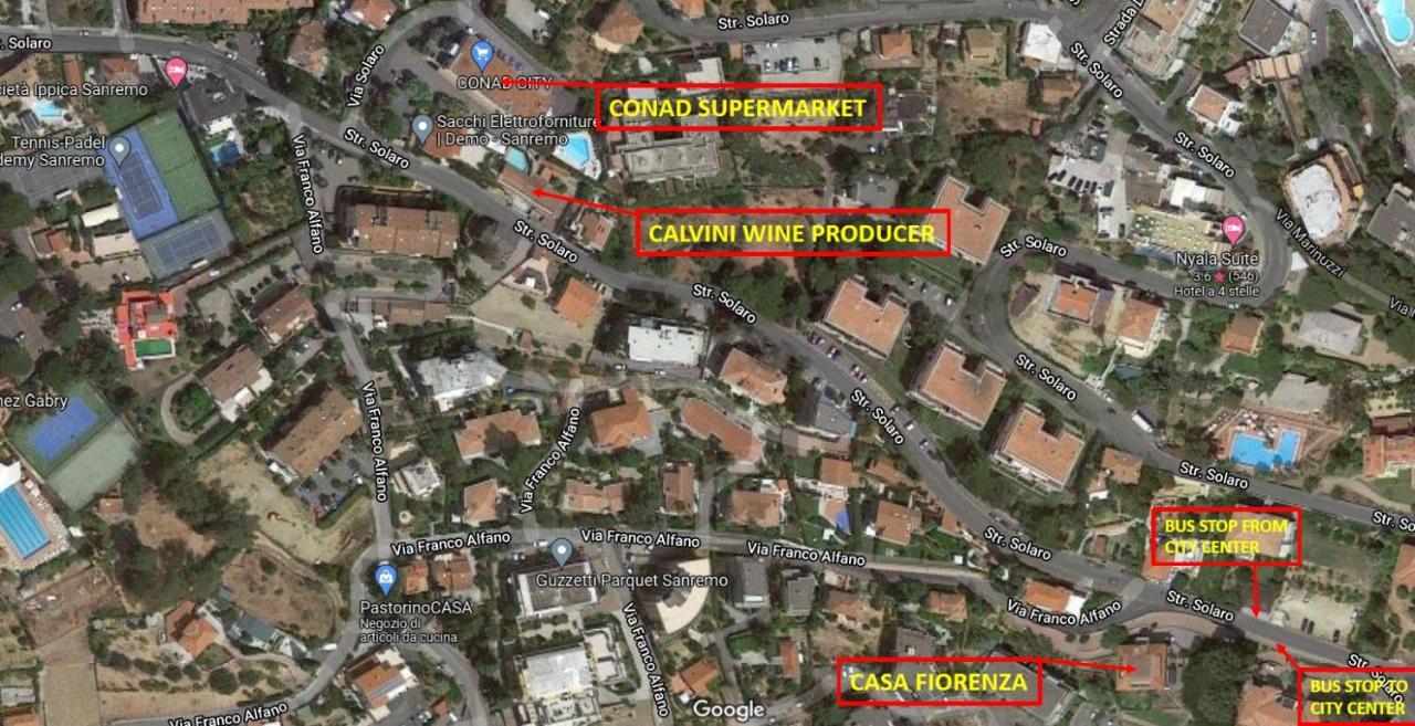 Casa Fiorenza Parcheggio Privato Sanremo Exteriér fotografie